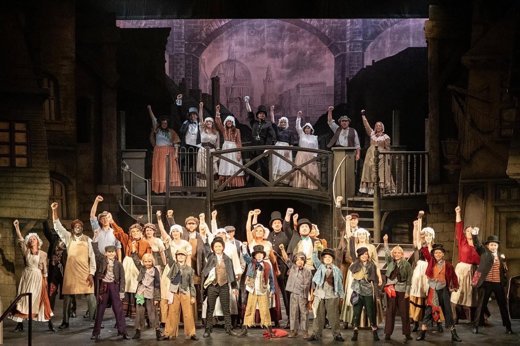 Oliver! — Nancy with the ensemble